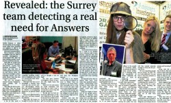 media articles private Detective dorking & surrey